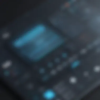 Sleek Interface Design Innovative App Interface