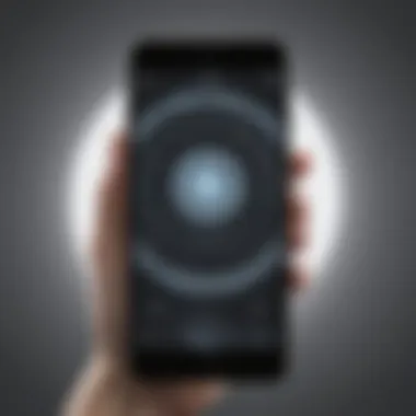 Enhancing Visual Clarity on Phone Screens Ring light enhancing phone screen brightness