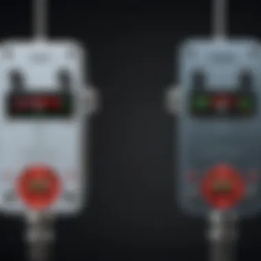 Comparison of Robot and Traditional Tuners A side-by-side comparison of a robot tuner and a traditional tuner.