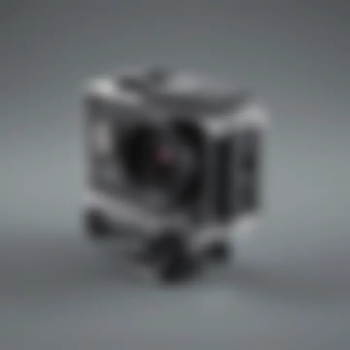 Rugged and durable construction of a budget action camera