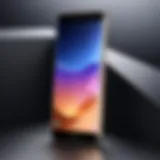 Elegant design of the Samsung Galaxy FE showcasing its premium finish