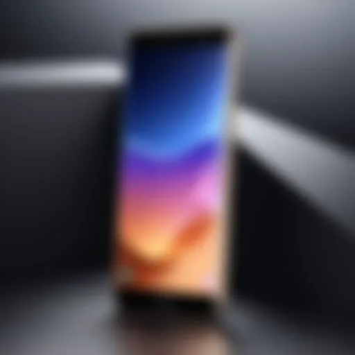 Elegant design of the Samsung Galaxy FE showcasing its premium finish