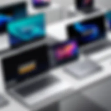 Comparative Analysis of Samsung Laptops with Competitors Comparison chart of Samsung laptops against other brands in the market.
