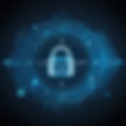 Secure messaging interface showcasing advanced encryption features