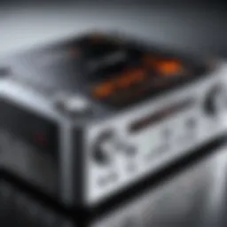 High-performance Mixamp showcasing advanced audio technology