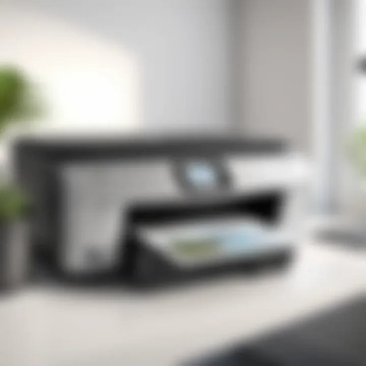 Cost-effective HP printer showcasing affordability