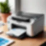 Compact HP printer suitable for small office