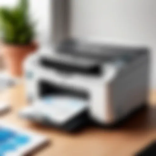 Compact HP printer suitable for small office