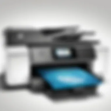 Connectivity Options for HP Printers HP printer with multiple connectivity options