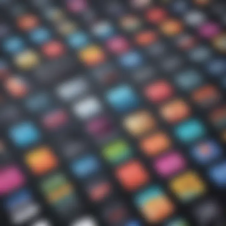 Playlist organization with colorful tags