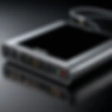 Shure USB interface showcasing design and connectivity options