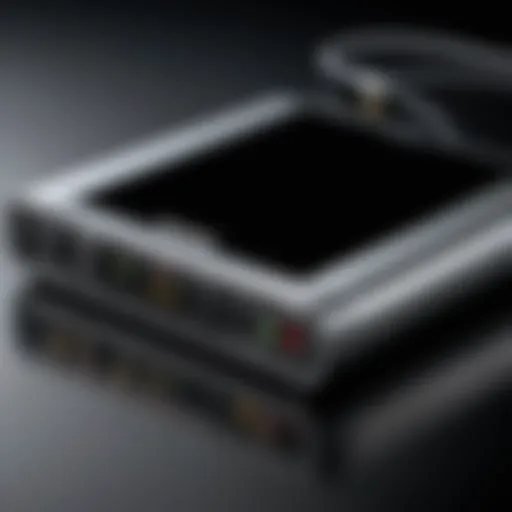 Shure USB interface showcasing design and connectivity options