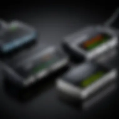 Graph comparing various Shure USB interface models
