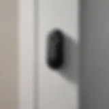 Sleek Nest Doorbell in Modern Home Setting