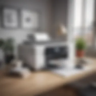 Modern Elegance in Printing Technology Sleek and Stylish Home Office Printer
