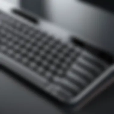 Sleek and Stylish Wireless Keyboard Sleek and Stylish Wireless Keyboard for iPad