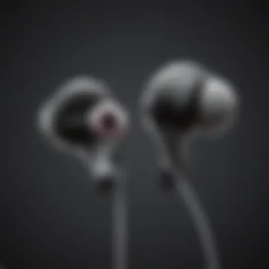 Sleek T-Mobile iPhone Earbuds with Advanced Noise Cancelling Technology