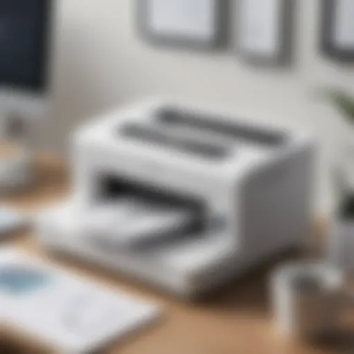 Sleek Wireless Printer Scanner for Mac