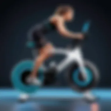 Intelligent Connectivity Bike Smart Tech Integration Exercise Bike