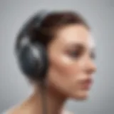 Sophisticated design of waterproof noise cancelling headphones