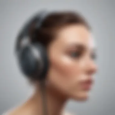 Elegance Redefined: Waterproof Noise Cancelling Headphones Design Sophisticated design of waterproof noise cancelling headphones
