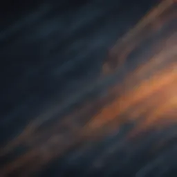 Abstract brush strokes representing digital photo development