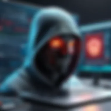 A visual representation of malware threats and protection