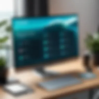Surfshark VPN User Interface Overview Visual representation of Surfshark VPN interface