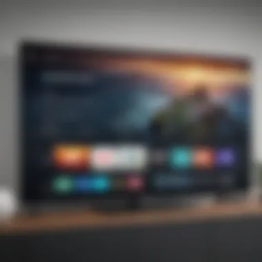 Intuitive TCL Google TV Home Screen