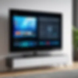 Smart technology integration in compact televisions