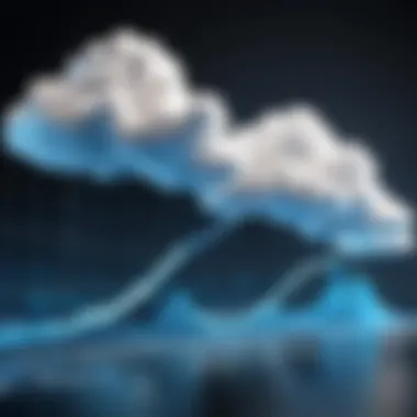 Growth Trajectory of Cloud Computing Graph illustrating the growth of cloud computing over the years