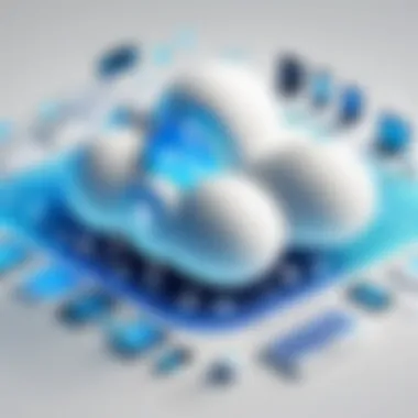 Key Players in Cloud Technology Infographic showcasing major players in the cloud technology market