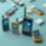 Historical development of early mobile phones