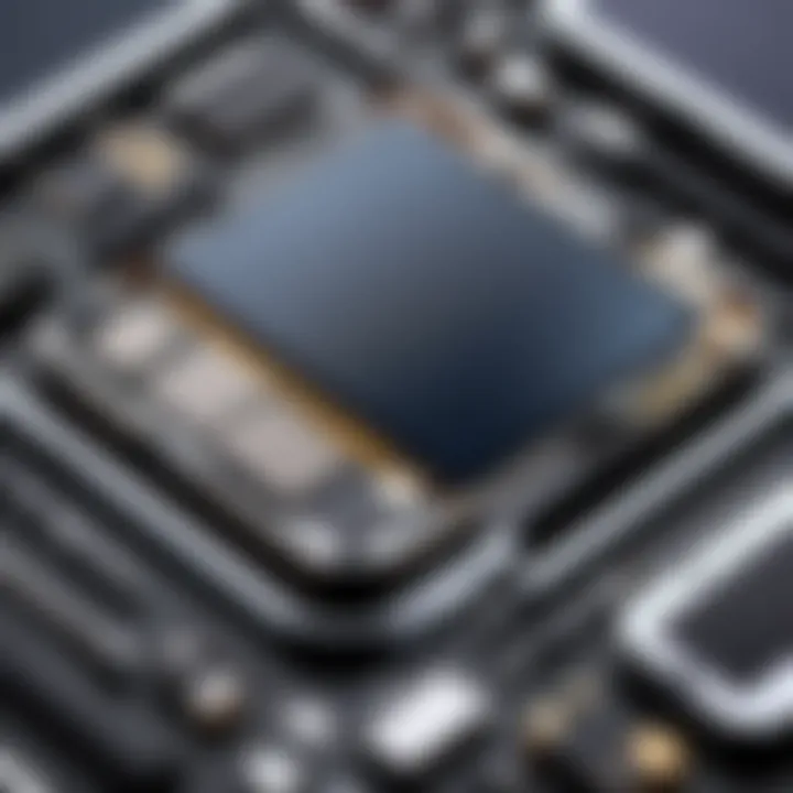 A collection of iPhone parts available through iFixit