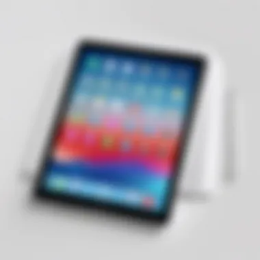 Apple iPad Showcasing Various Applications Apple iPad showcasing various applications