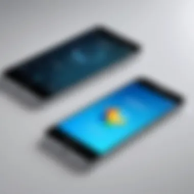 Traditional vs. Touchscreen Mobile Devices Comparison of traditional and touchscreen mobile devices