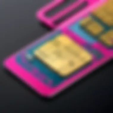 Modern T-Mobile SIM Card Design