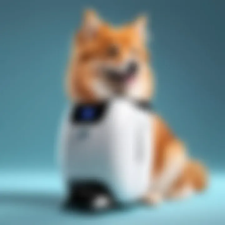 Luxurious pet vacuum designed for pet hair removal