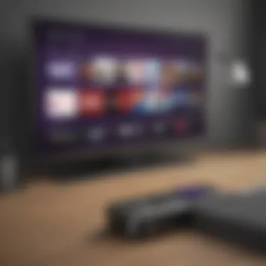 Enhanced TV viewing experience with Roku Stick