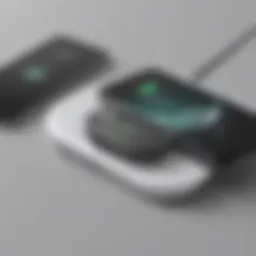 Elegant dual iPhone wireless charger