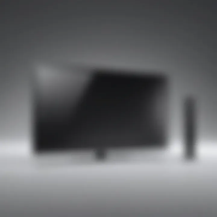 Sleek Design of Ultra-Light TV