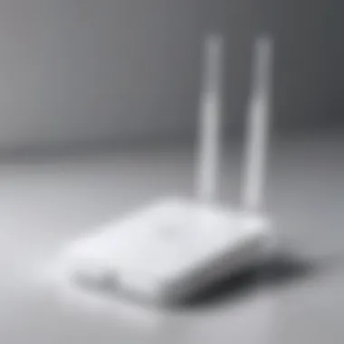 An illustration of a WiFi extender boosting network signals