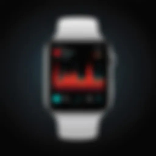 Visualization of heart rate data during sleep