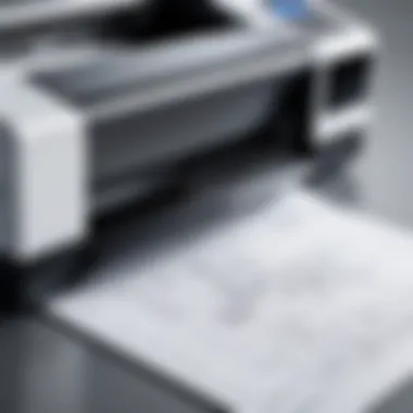 Future Advancements in Plotter Copier Technology A futuristic concept of plotter copier technology with advanced capabilities