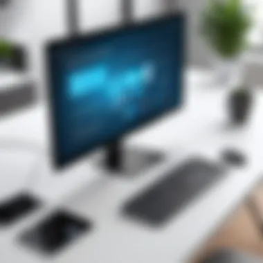 Advantages and Security of Remote Desktop Technology Graphic showing the advantages and security considerations of remote desktop technology