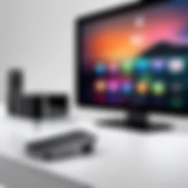 Apple TV Technological Features Diagram of Apple TV's technological offerings and features