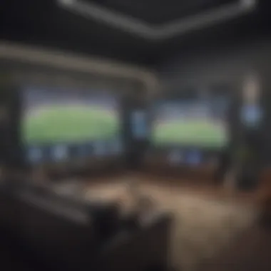 Immersive NFL Game Viewing Setup