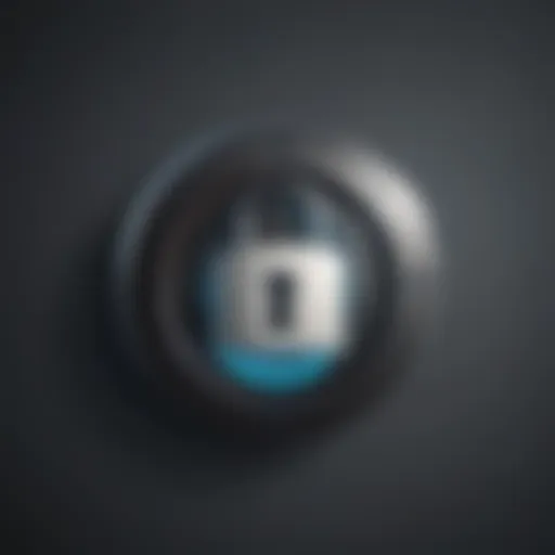 Security lock icon