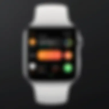 Graphical representation of user experiences with Apple Watch Gym App