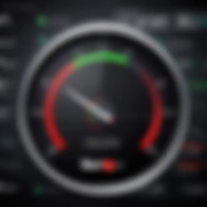 Verizon network performance graph highlighting speed and reliability